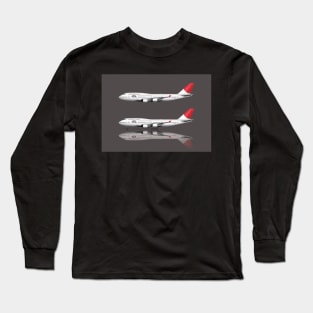 Japan Airlines 747-400 1 Long Sleeve T-Shirt